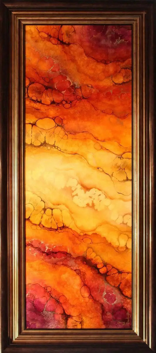 Ijen - ORIGINAL - SOLD by artist Kerry Darlington - Wyecliffe Galleries