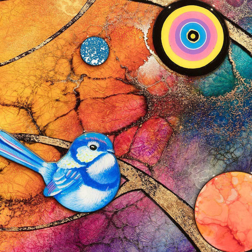 Illuminated - Original - SOLD by artist Kerry Darlington - Wyecliffe Galleries