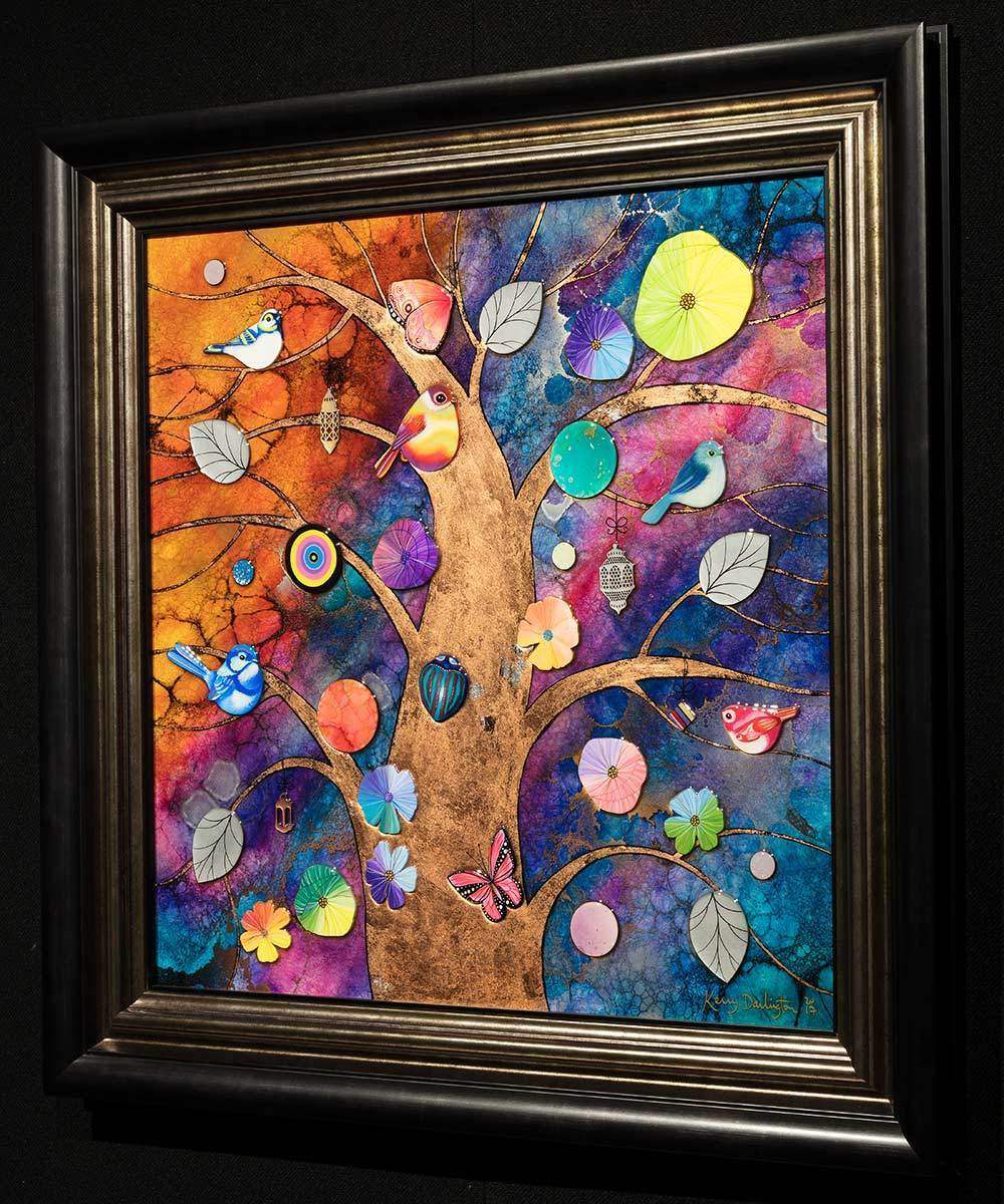 Illuminated - Original - SOLD by artist Kerry Darlington - Wyecliffe Galleries