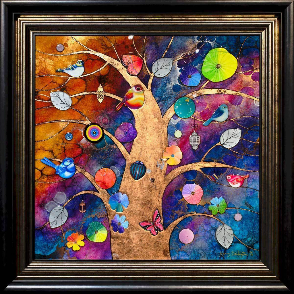 Illuminated - Original - SOLD by artist Kerry Darlington - Wyecliffe Galleries