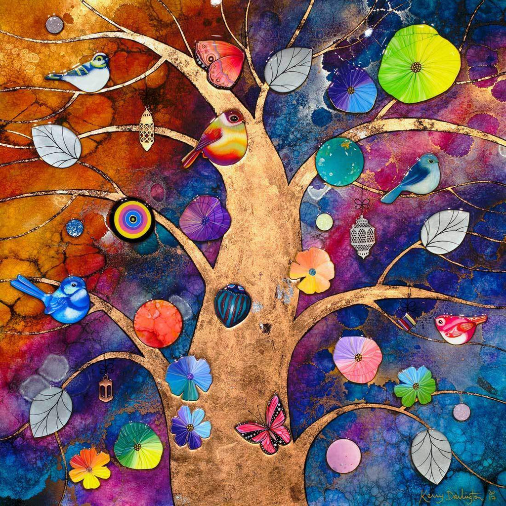 Illuminated - Original - SOLD by artist Kerry Darlington - Wyecliffe Galleries