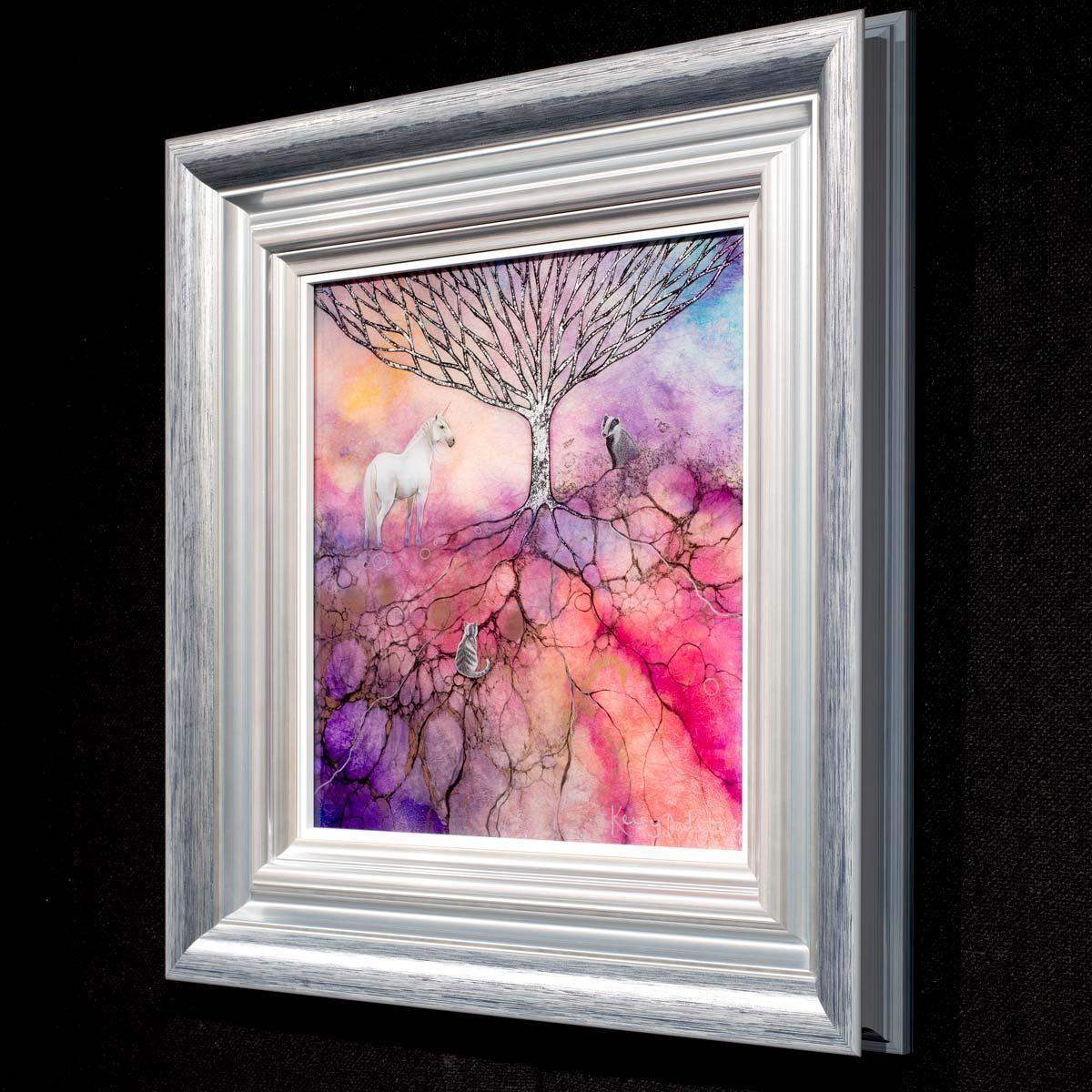 Immortal Eyes - Original - SOLD by artist Kerry Darlington - Wyecliffe Galleries
