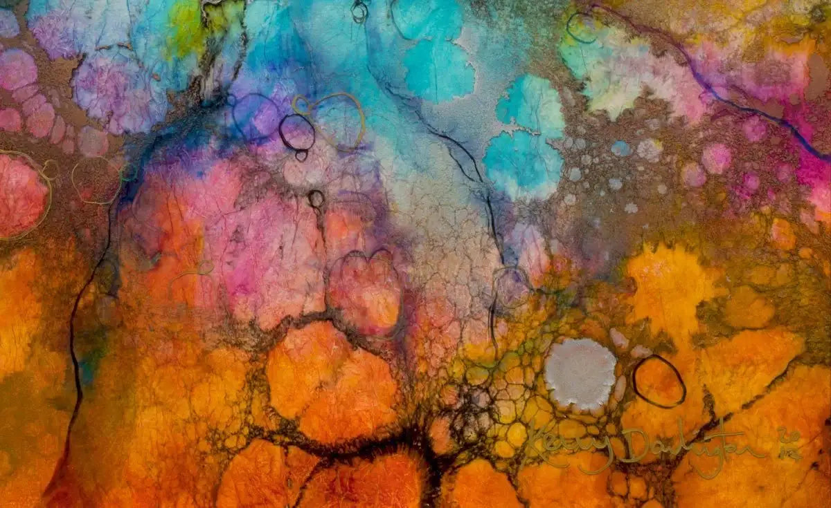 Incalescent - Original - SOLD by artist Kerry Darlington - Wyecliffe Galleries