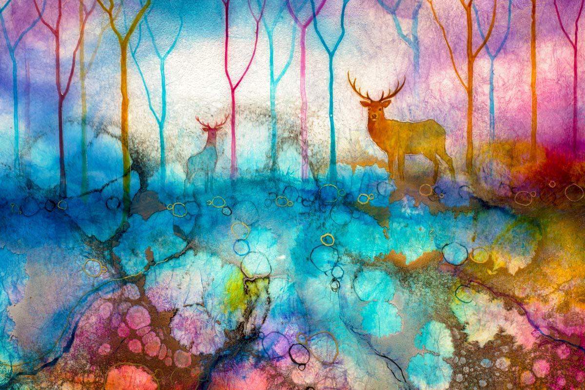 Incalescent - Original - SOLD by artist Kerry Darlington - Wyecliffe Galleries