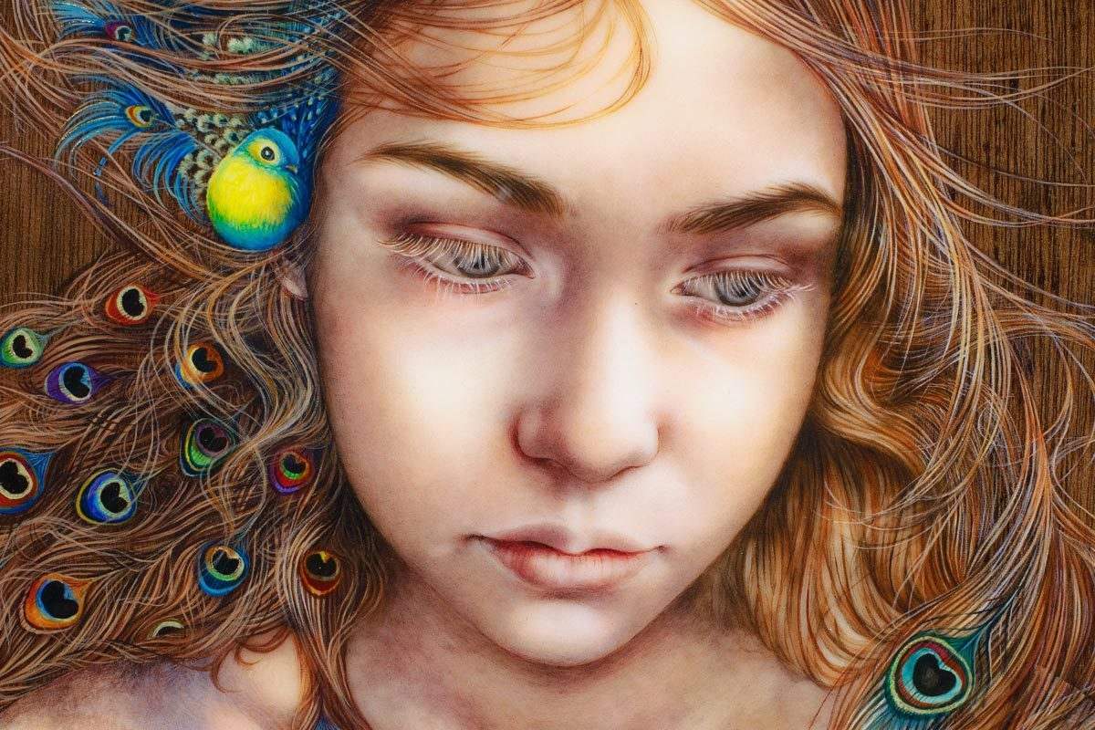 Into the Pensieve - Boutique Edition by artist Kerry Darlington - Wyecliffe Galleries