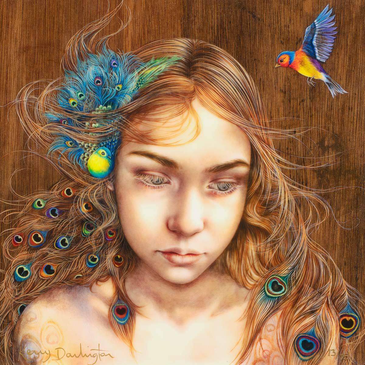 Into the Pensieve - Boutique Edition by artist Kerry Darlington - Wyecliffe Galleries