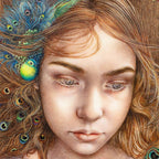 Into the Pensieve Original - SOLD by artist Kerry Darlington - Wyecliffe Galleries