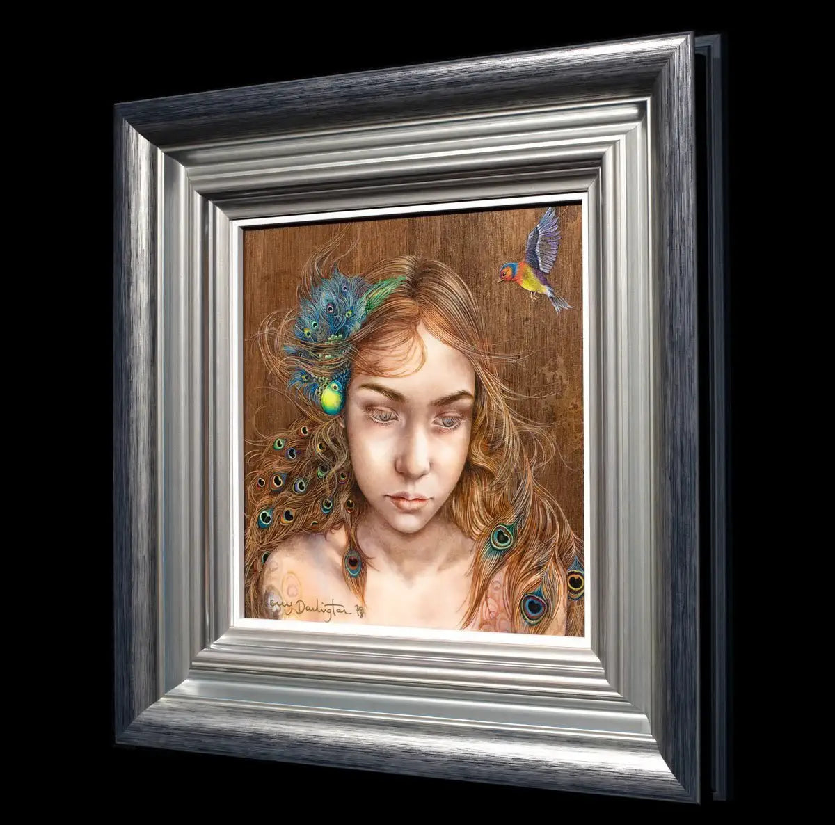 Into the Pensieve Original - SOLD by artist Kerry Darlington - Wyecliffe Galleries