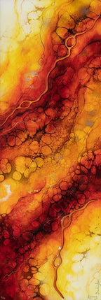 Io - Unique Edition by artist Kerry Darlington - Wyecliffe Galleries