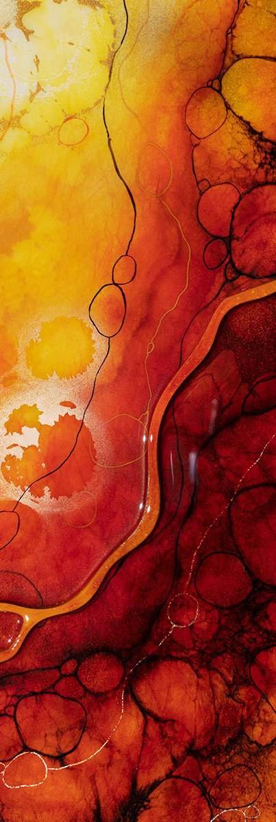 Io - Unique Edition by artist Kerry Darlington - Wyecliffe Galleries