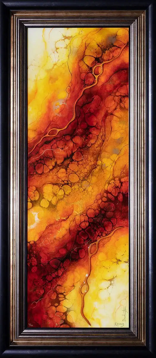 Io - Unique Edition by artist Kerry Darlington - Wyecliffe Galleries