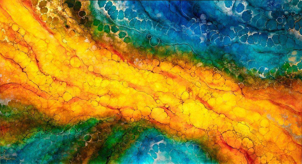 Iya - Original - SOLD by artist Kerry Darlington - Wyecliffe Galleries