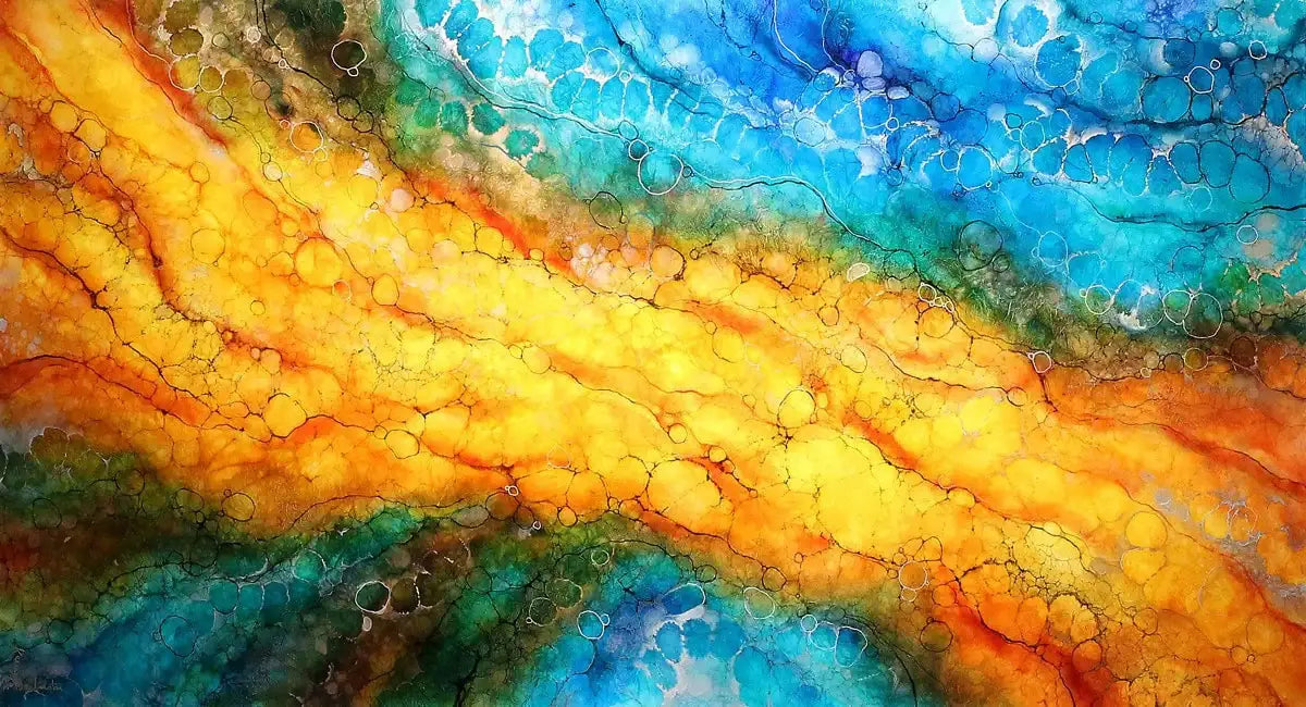 Iya - SOLD by artist Kerry Darlington - Wyecliffe Galleries