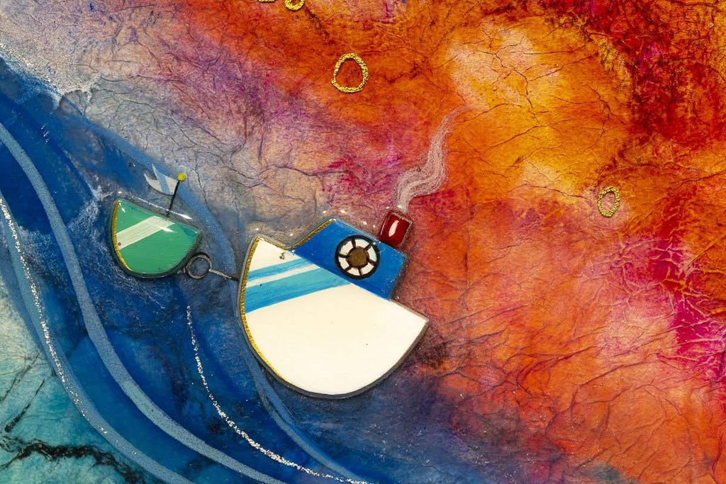 Jolly Valley - Original - SOLD by artist Kerry Darlington - Wyecliffe Galleries