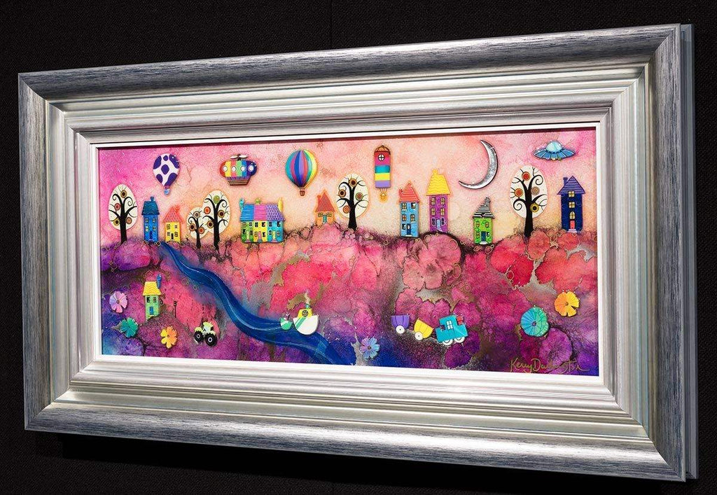 Jupiter Street - Original - SOLD by artist Kerry Darlington - Wyecliffe Galleries