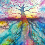 Kaivalya - Original - SOLD by artist Kerry Darlington - Wyecliffe Galleries