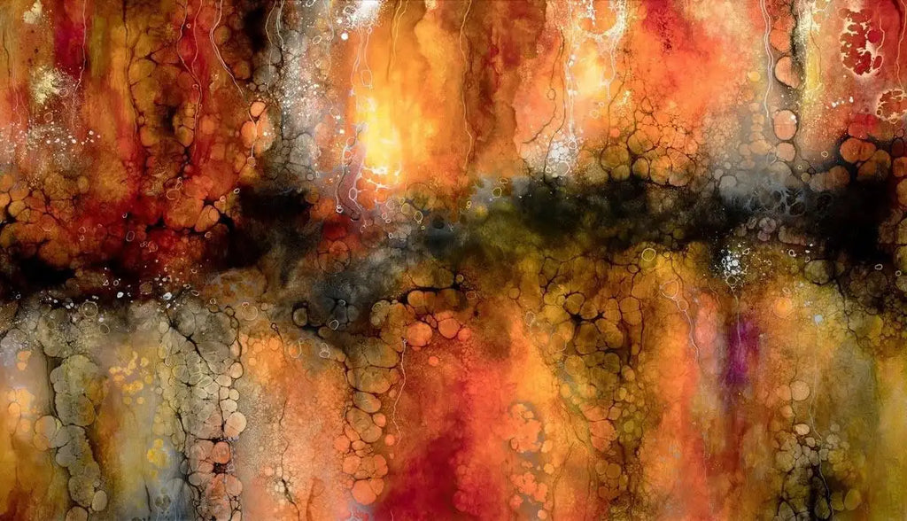 Kanpur - Original by artist Kerry Darlington - Wyecliffe Galleries