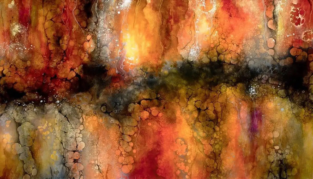 Kanpur - Original by artist Kerry Darlington - Wyecliffe Galleries