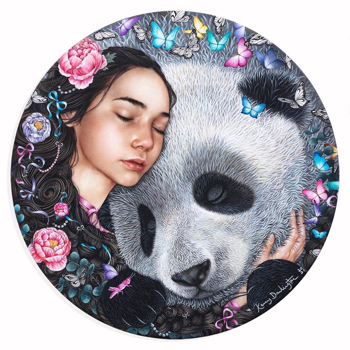 Keeper of Dreams - Original by artist Kerry Darlington - Wyecliffe Galleries