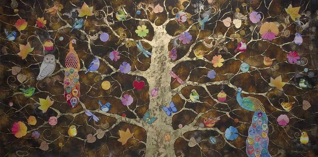 Kiinushii - Original - SOLD by artist Kerry Darlington - Wyecliffe Galleries