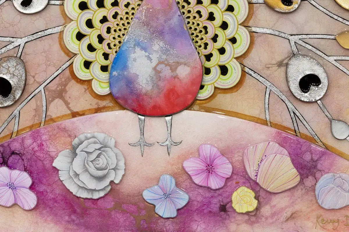 Kirjava - Published Original - SOLD by artist Kerry Darlington - Wyecliffe Galleries