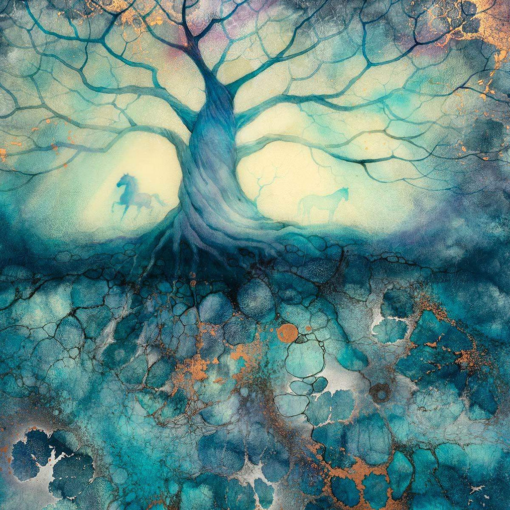 Kosha - Original - SOLD by artist Kerry Darlington - Wyecliffe Galleries