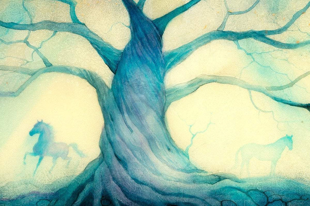 Kosha - Original - SOLD by artist Kerry Darlington - Wyecliffe Galleries