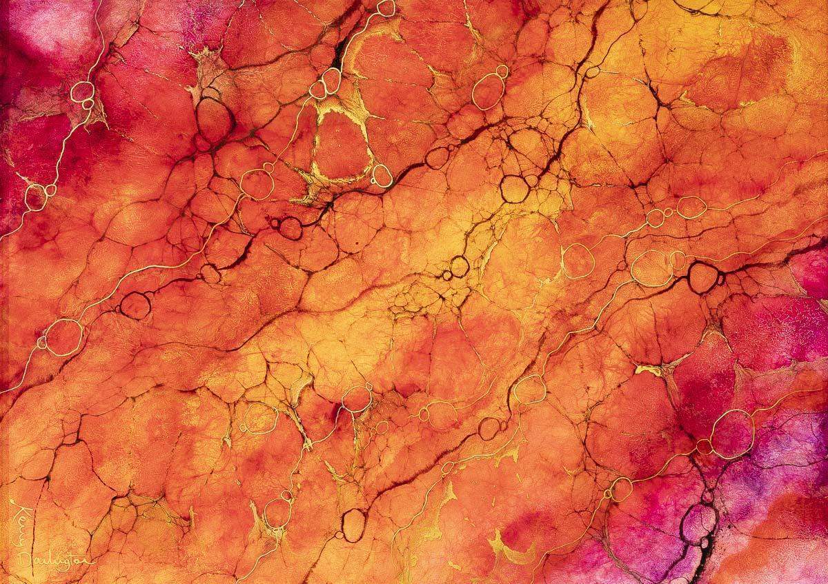 Kostakan - Original - SOLD by artist Kerry Darlington - Wyecliffe Galleries