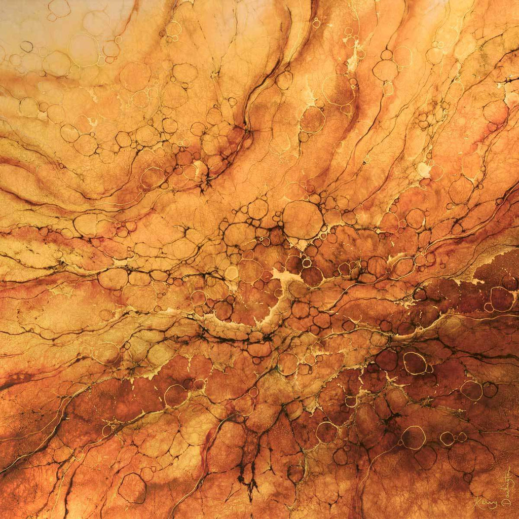 Kulkev - Original - SOLD by artist Kerry Darlington - Wyecliffe Galleries