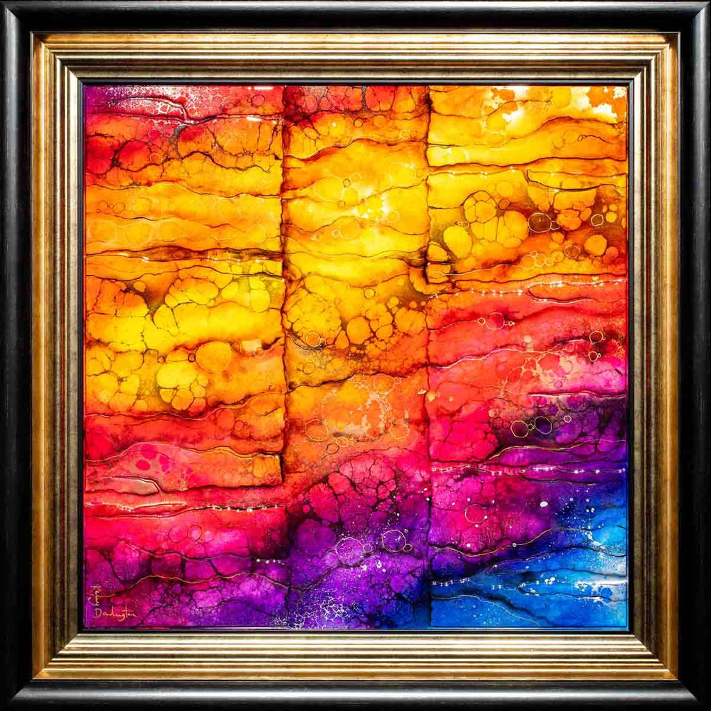 Labyrinth - Original - SOLD by artist Kerry Darlington - Wyecliffe Galleries