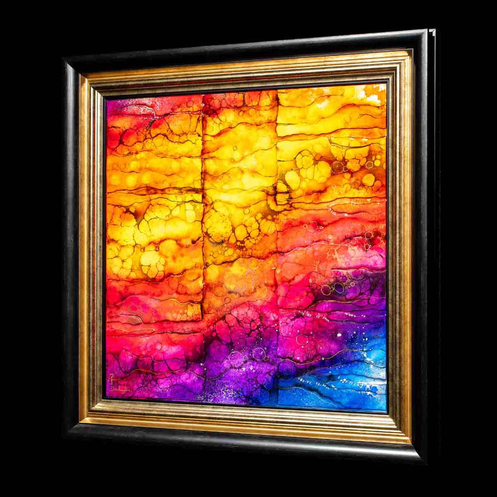 Labyrinth - Original - SOLD by artist Kerry Darlington - Wyecliffe Galleries