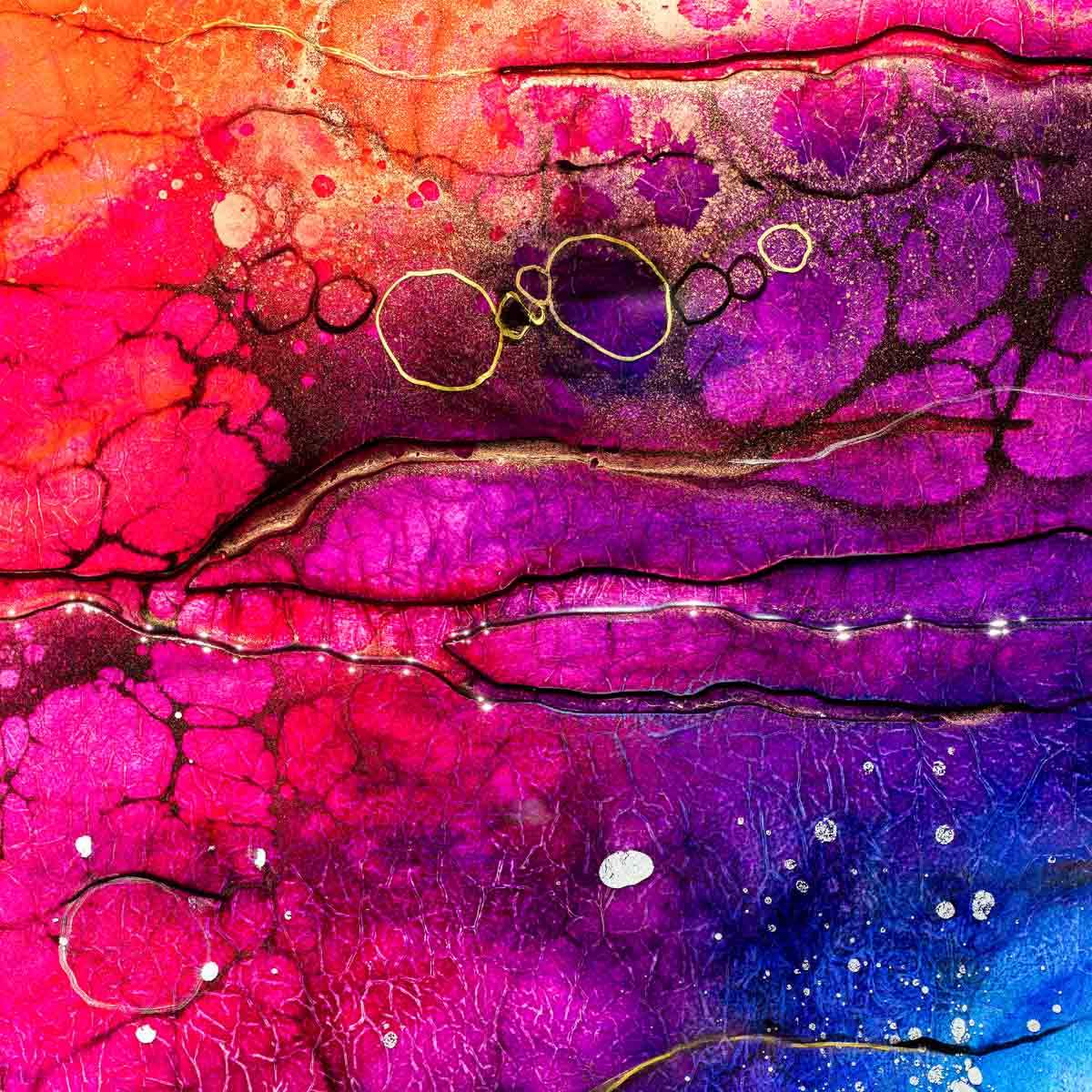 Labyrinth - Original - SOLD by artist Kerry Darlington - Wyecliffe Galleries