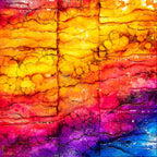 Labyrinth - Original - SOLD by artist Kerry Darlington - Wyecliffe Galleries