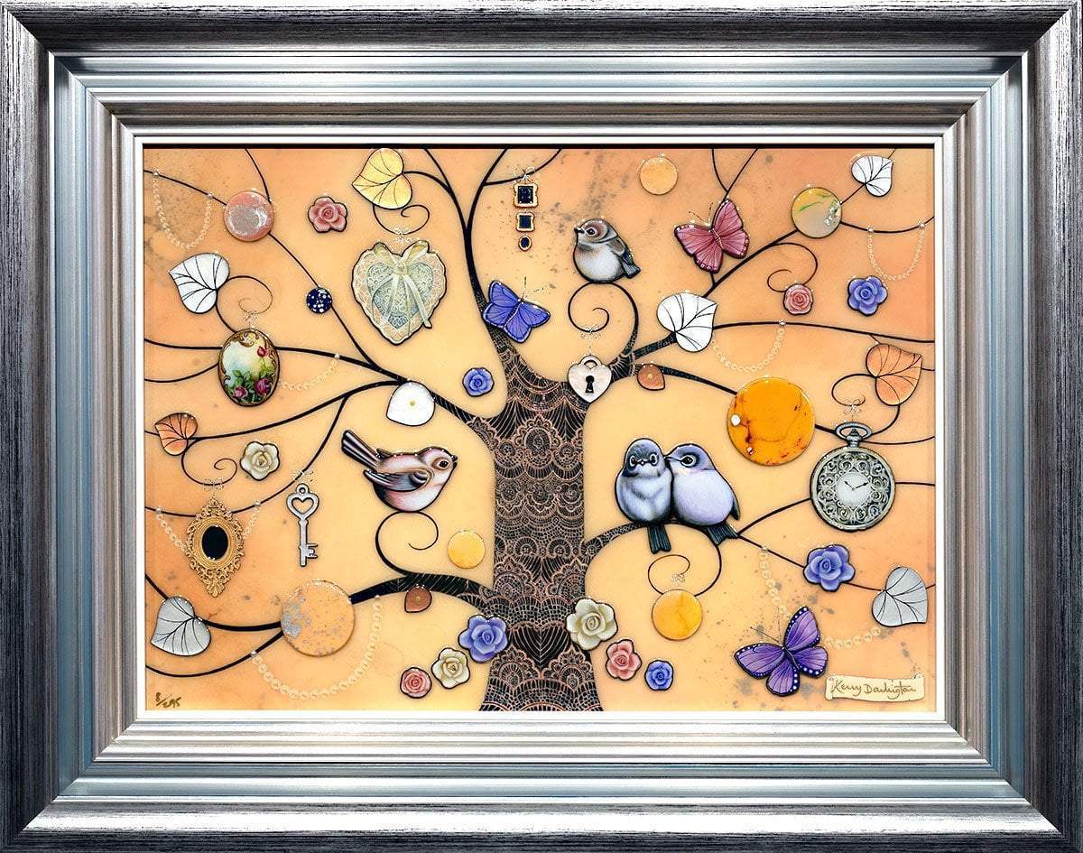 Lace Tree - Edition by artist Kerry Darlington - Wyecliffe Galleries