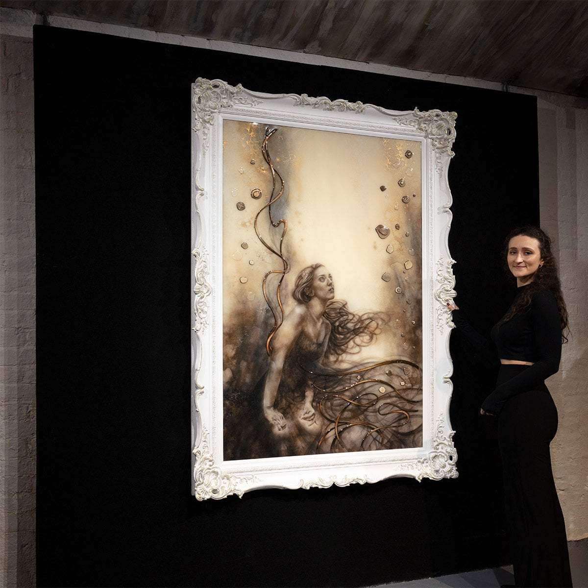 Lady of Shalott - Deluxe Edition by artist Kerry Darlington - Wyecliffe Galleries