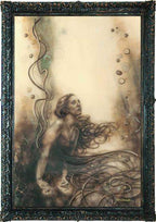 Lady of Shalott - Edition - SOLD by artist Kerry Darlington - Wyecliffe Galleries