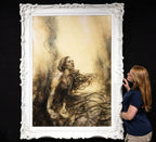 Lady of Shalott - Original by artist Kerry Darlington - Wyecliffe Galleries