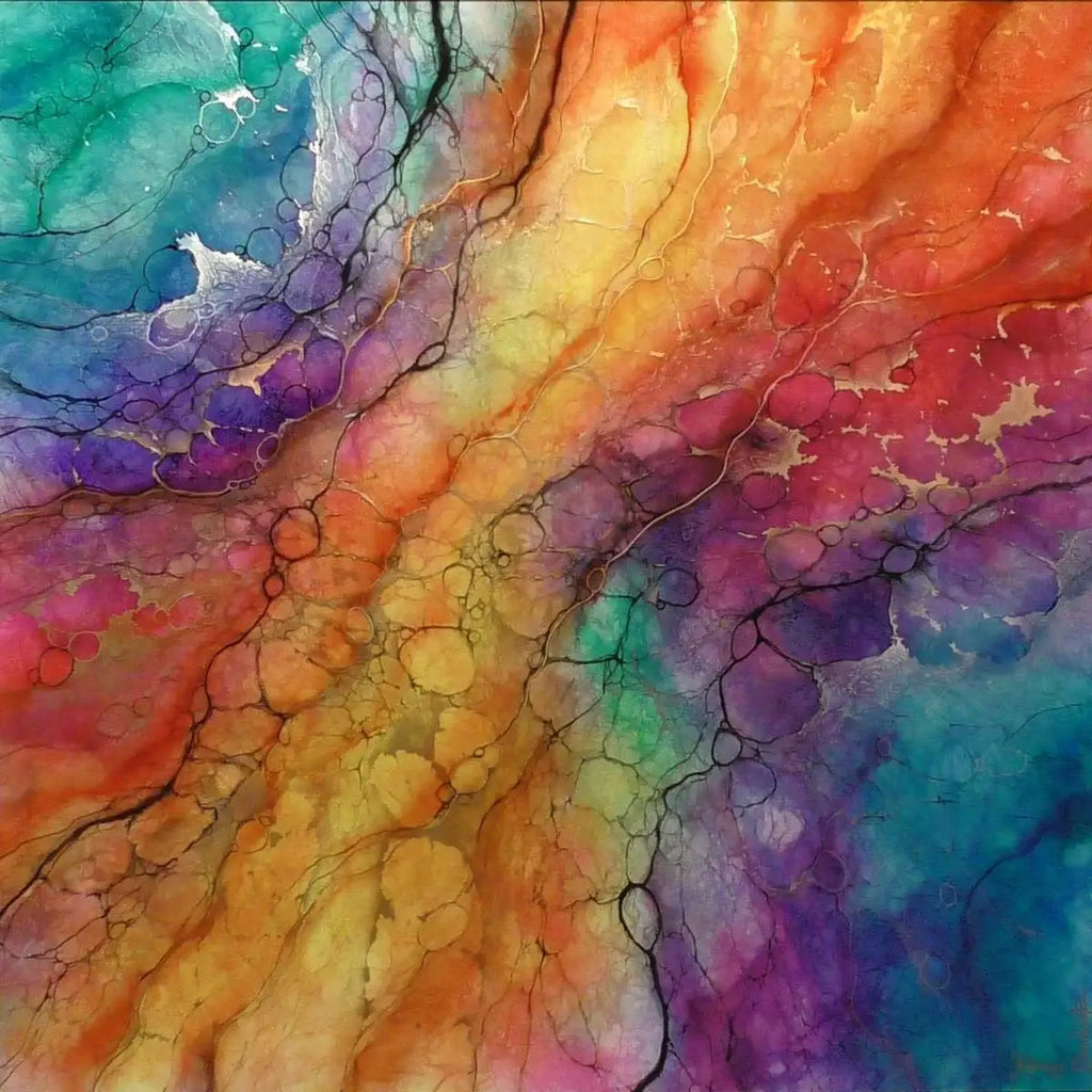 Latukan - ORIGINAL - SOLD by artist Kerry Darlington - Wyecliffe Galleries