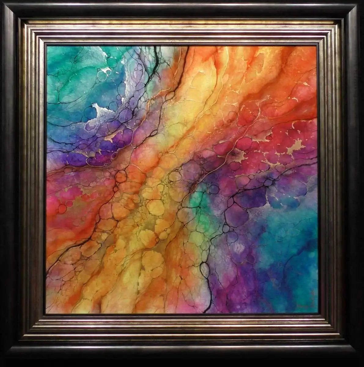 Latukan - ORIGINAL - SOLD by artist Kerry Darlington - Wyecliffe Galleries