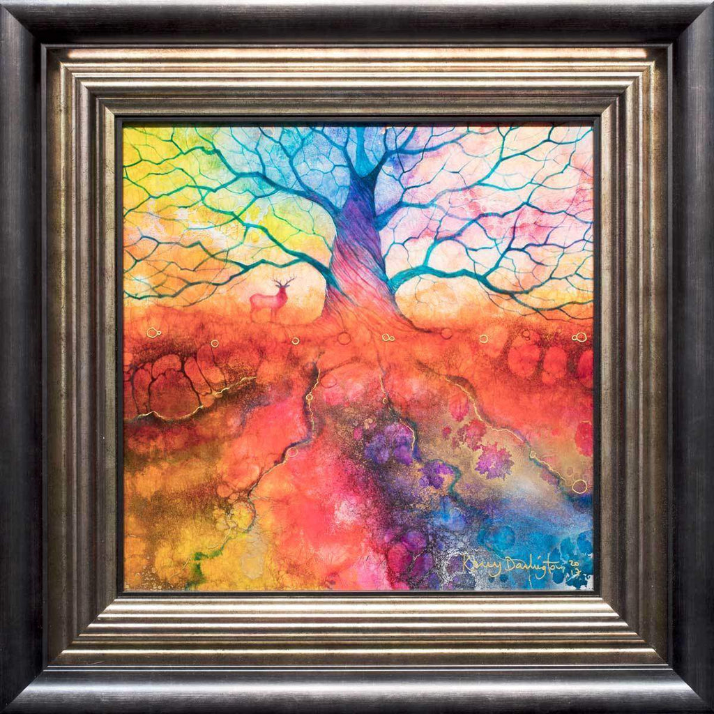 Laya - Original - SOLD by artist Kerry Darlington - Wyecliffe Galleries