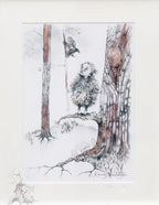 Learning to Fly - Rare Remarque Edition - SOLD by artist Kerry Darlington - Wyecliffe Galleries