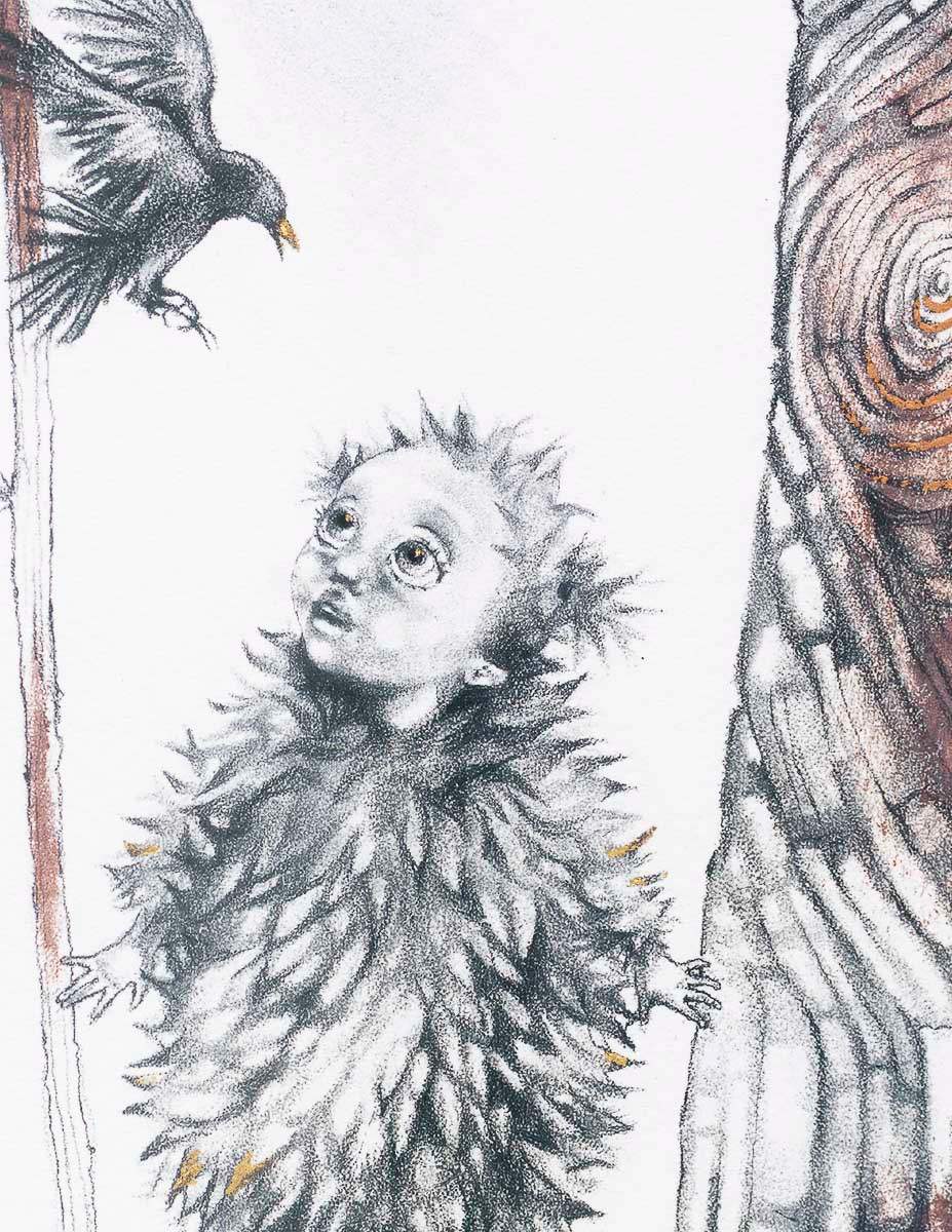 Learning to Fly - Rare Remarque Edition - SOLD by artist Kerry Darlington - Wyecliffe Galleries