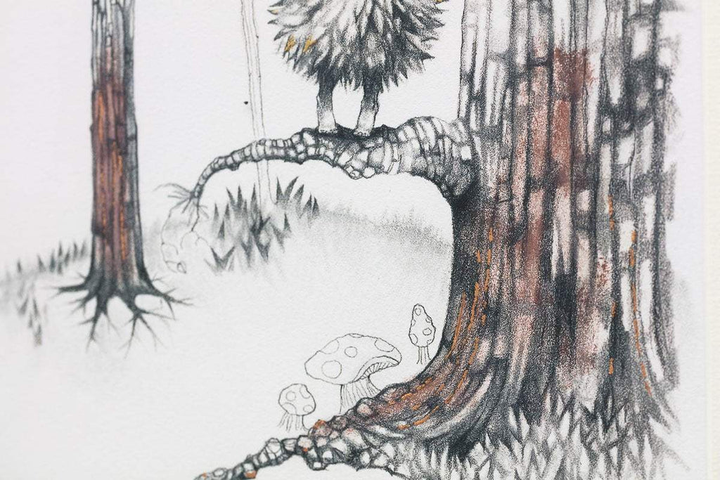 Learning to Fly - Rare Remarque Edition - SOLD by artist Kerry Darlington - Wyecliffe Galleries