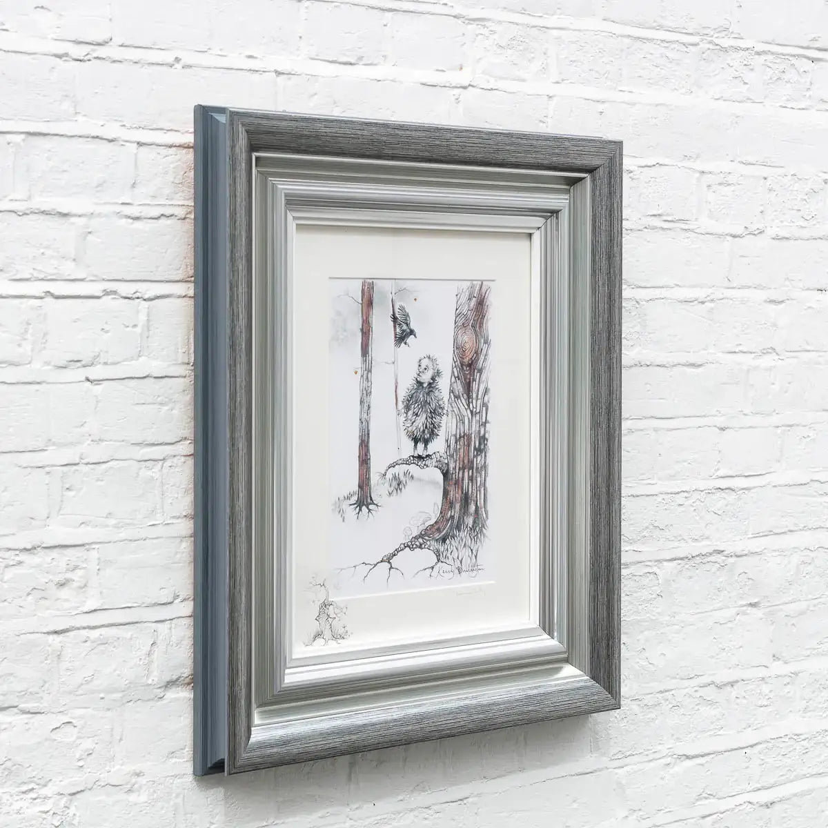 Learning to Fly - Rare Remarque Edition - SOLD by artist Kerry Darlington - Wyecliffe Galleries