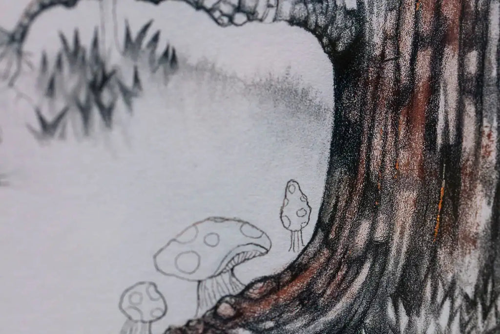 Learning to Fly (Sketch) - Standard Edition by artist Kerry Darlington - Wyecliffe Galleries