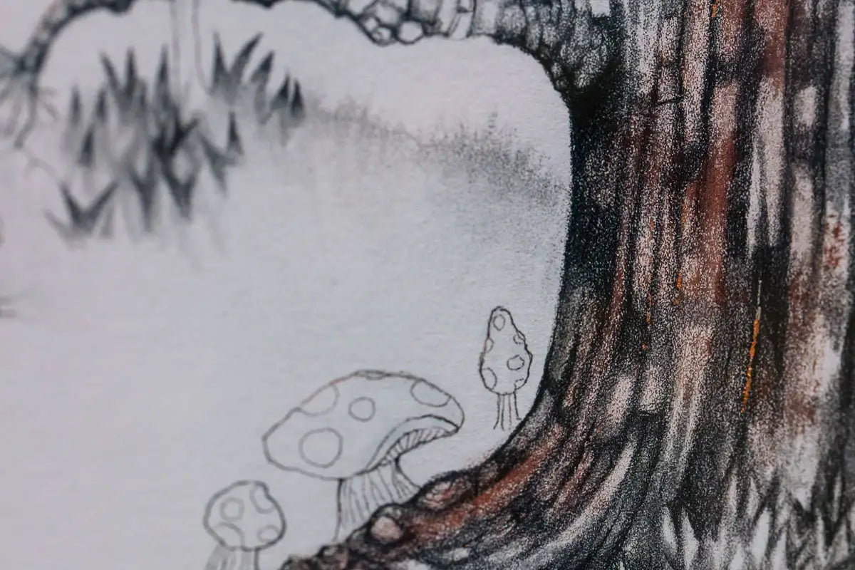 Learning to Fly (Sketch) - Standard Edition by artist Kerry Darlington - Wyecliffe Galleries