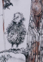 Learning to Fly (Sketch) - Standard Edition by artist Kerry Darlington - Wyecliffe Galleries