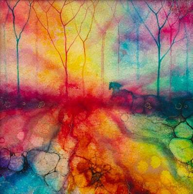 Liberation - Original by artist Kerry Darlington - Wyecliffe Galleries