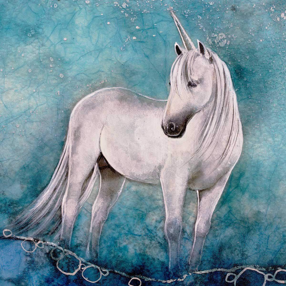 The Light Of The Brightest Star - Original - SOLD by artist Kerry Darlington - Wyecliffe Galleries