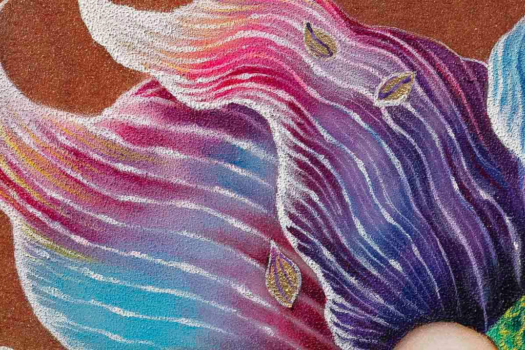 Little Dewdrop - Original - SOLD by artist Kerry Darlington - Wyecliffe Galleries